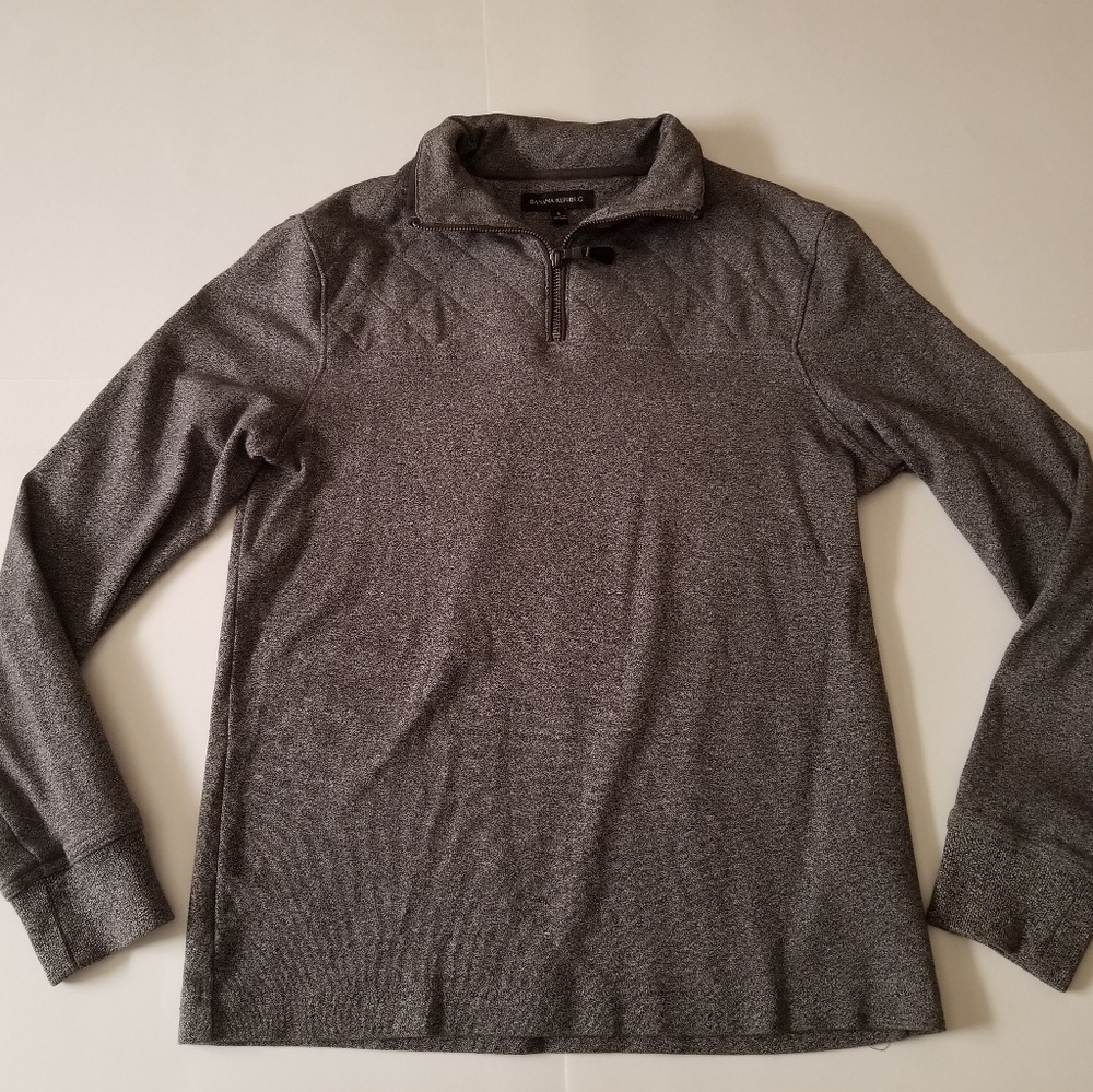 Banana Republic Half Zip Lightweight Sweater Small